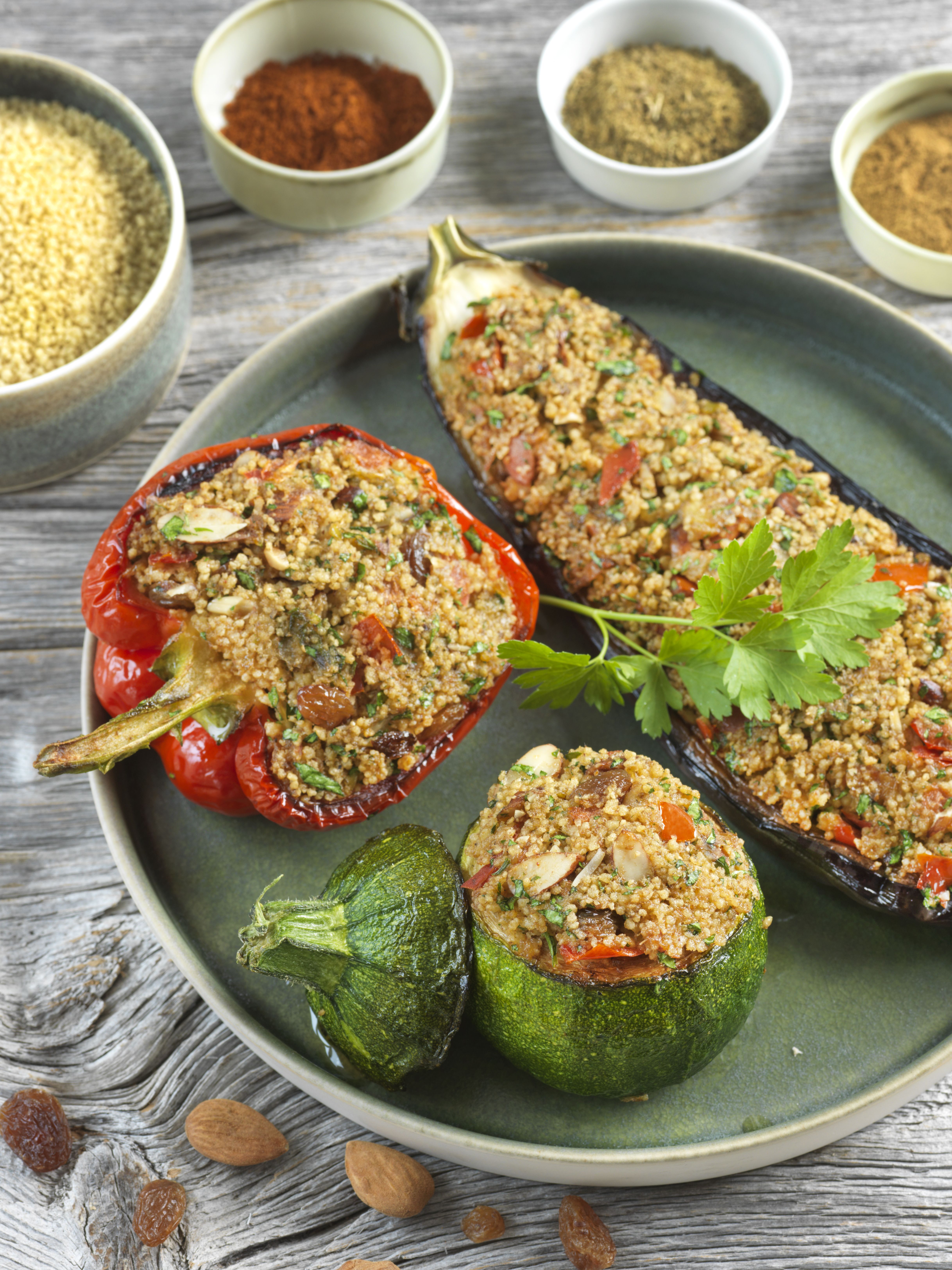 Légumes farcis au couscous - Recette à Prix Engagés Août 2025 Légumes farcis au couscous - Recette à Prix Engagés Août 2025
